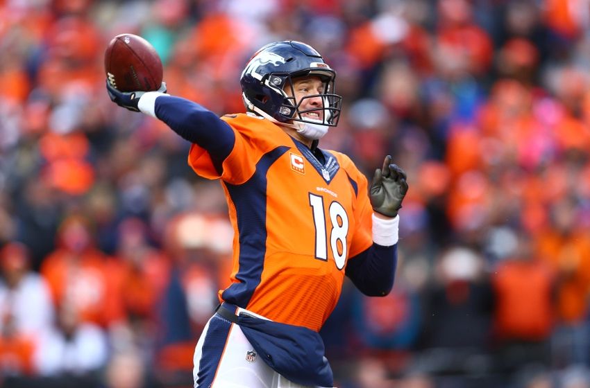 Peyton Manning Newton Matchup of No. 1 Picks