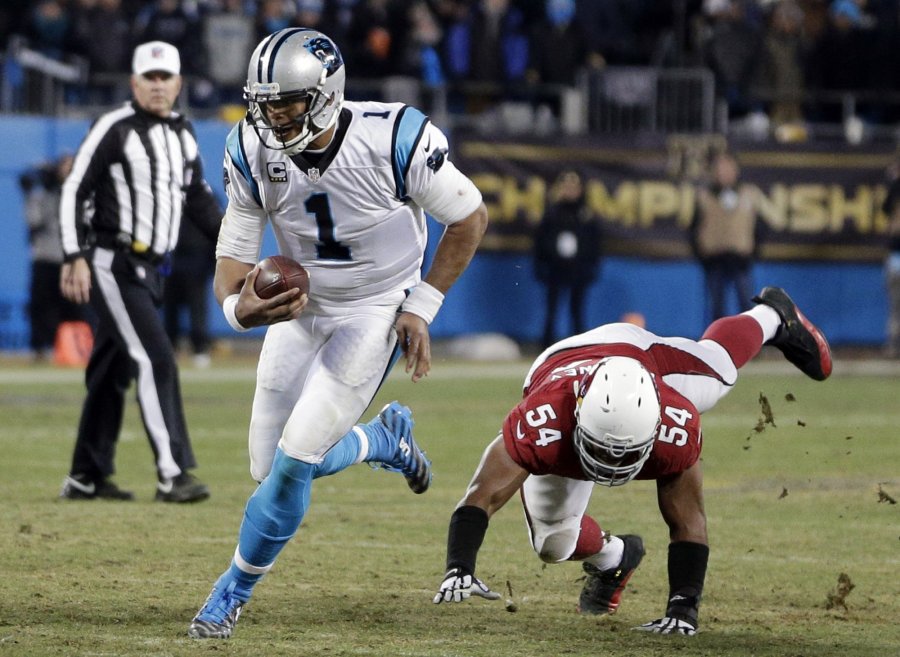 Heisman Trophy winners Newton, Palmer meet in NFC title game