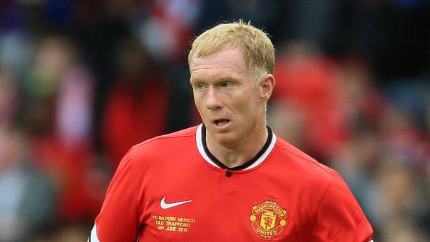 Paul Scholes was much more pleased by Manchester United's performance at Newcastle