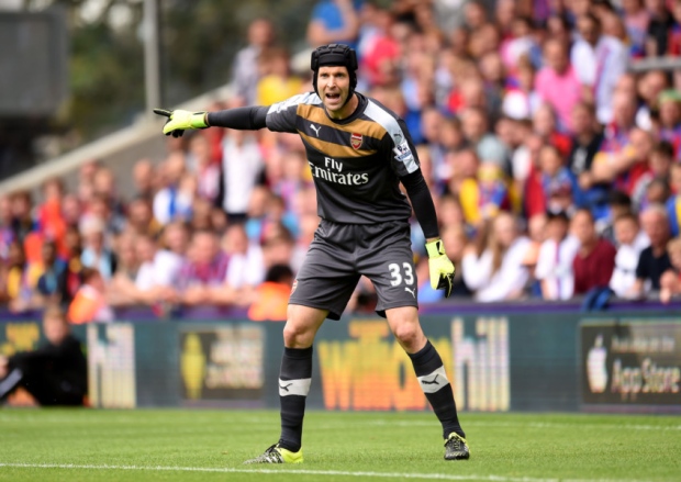 Arsenal goalkeeper Petr Cech