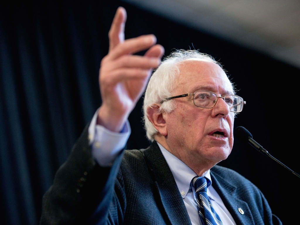 Sanders has a message for Wall Street