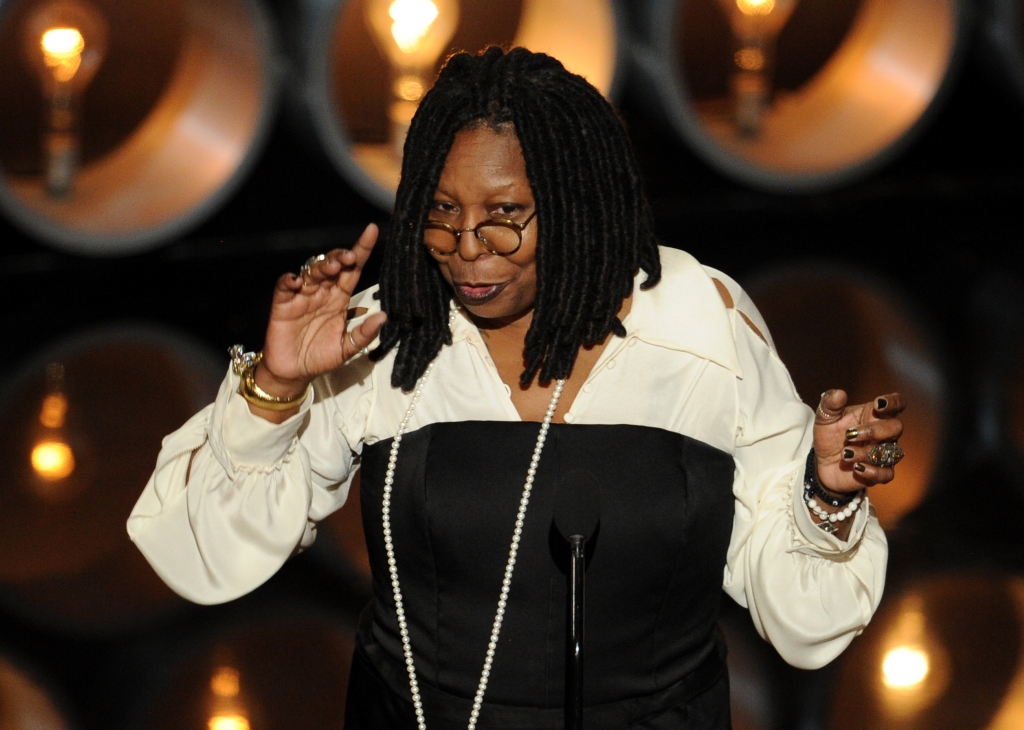 Whoopi Goldberg says the Oscars can't be that racist because 'I won one once&#039