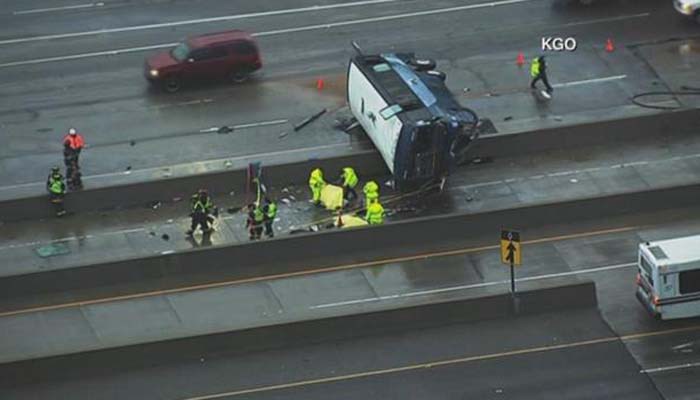 Police are investigating a fatal bus crash in San Jose CA