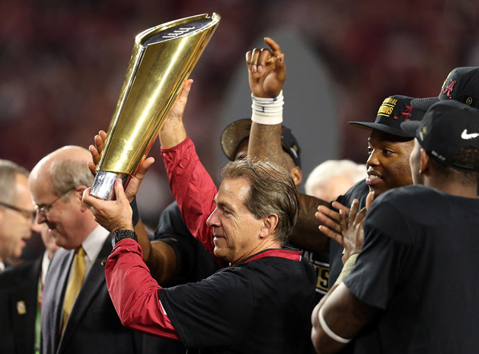 College football commentary: With latest title, Saban claims place in history