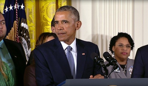 President Barack Obama on Tuesday outlined executive actions he is taking to tackle gun violence