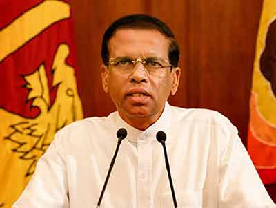 President Maithripala Sirisena