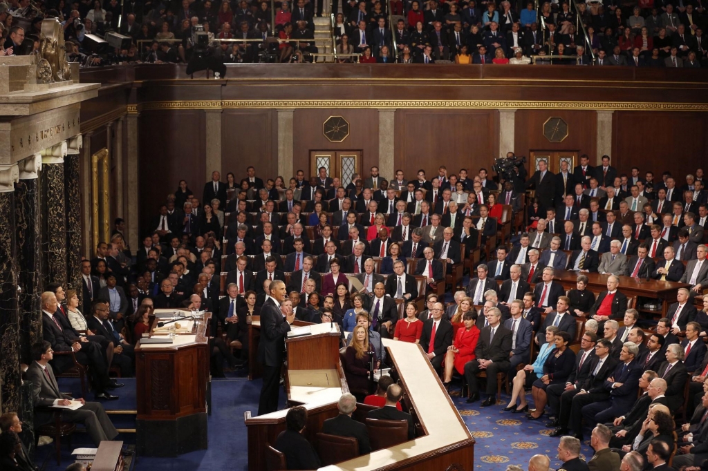 President Obama delivers the 2016 State of the Union address