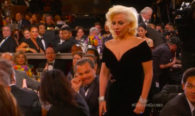 Leonardo DiCaprio explains weird reaction to Lady Gaga brushing against him at Golden Globes