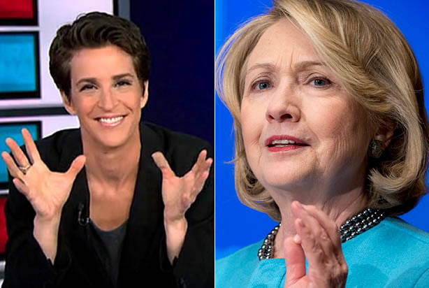 Rachel Maddow grills Hillary Clinton about decision to put Democratic debates'in TV Siberia on weekends and holidays