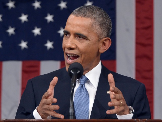 President Obama Delivers State Of The Union Address