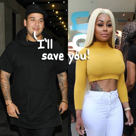 Rob Kardashian reportedly staying at Blac Chyna's home