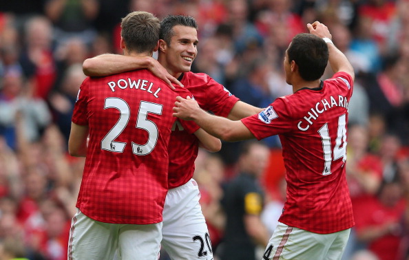 Robin van Persie Javier Hernandez