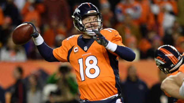 Denver Broncos quarterback Peyton Manning