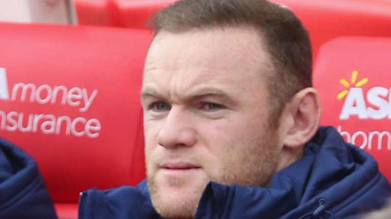 Rooney was left on the bench at the Britannia Stadium