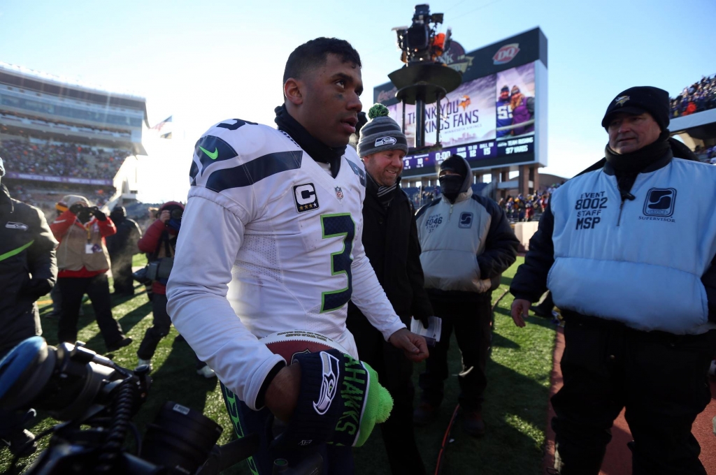 Russell Wilson and the Seahawks win on the road and didn't score more than 10 points		Brace Hemmelgarn-USA TODAY Sports