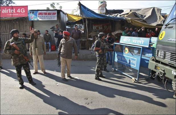 Gunmen attack Indian air force base near Pakistan border: police