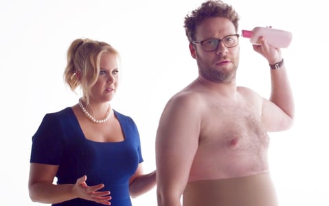 Amy Schumer and Seth Rogen