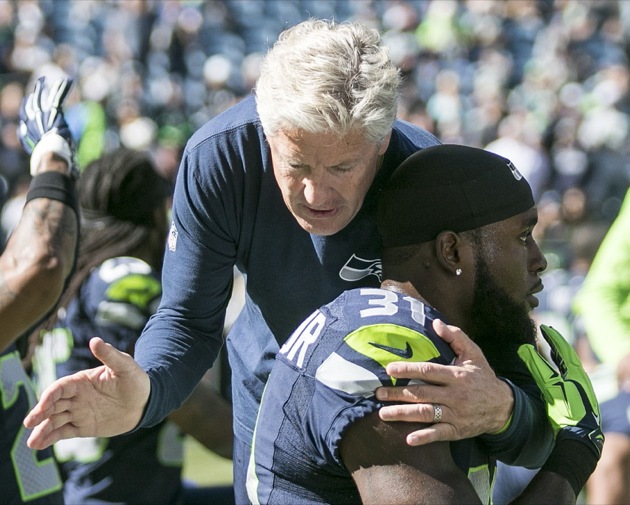 Seattle Seahawks coach Pete Carroll.- Black Press