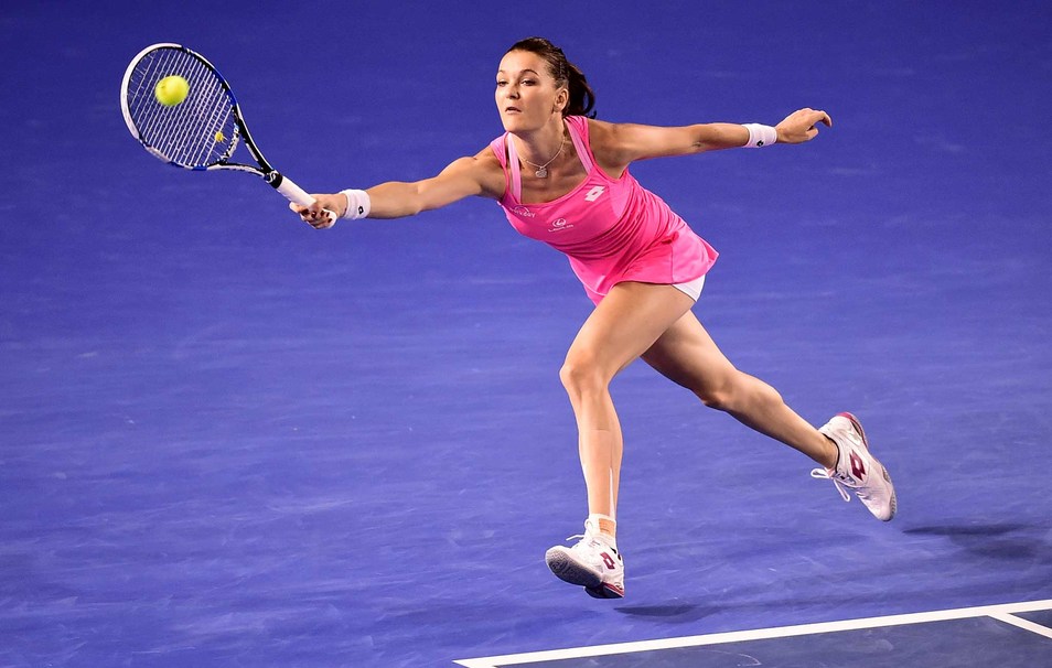 Agnieszka Radwanska SF 28 January 2016