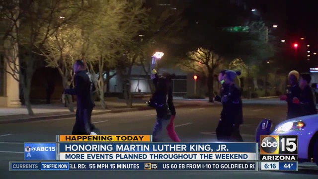 Several events are planned for this weekend ahead of Martin Luther King Jr. day.                      KNXV