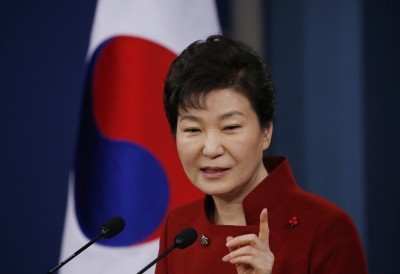 South Korean President Park Geun Hye announced her administration will review deployment of THAAD in the country