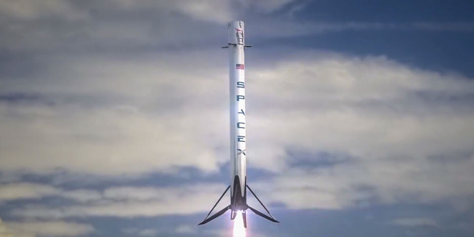 SpaceX releases new, more detailed footage of last month's dramatic rocket landing