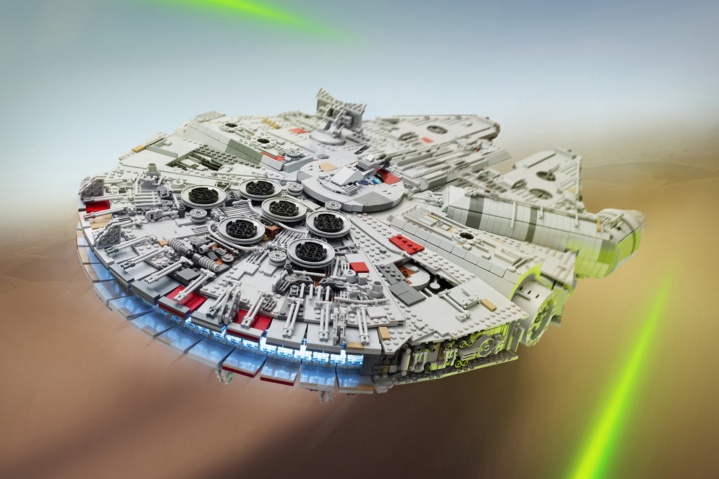 1 Star Wars Fan Spent a Year Building This INSANE Lego Millennium Falcon