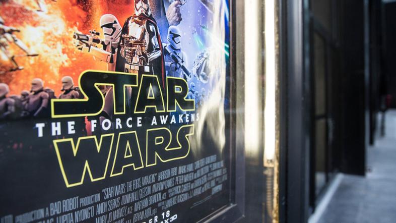 The line awakens'Star Wars fans already queuing up for new movie