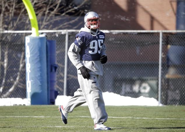 Patriots defensive lineman Chandler Jones apologizes for making a mistake but he won’t offer further details