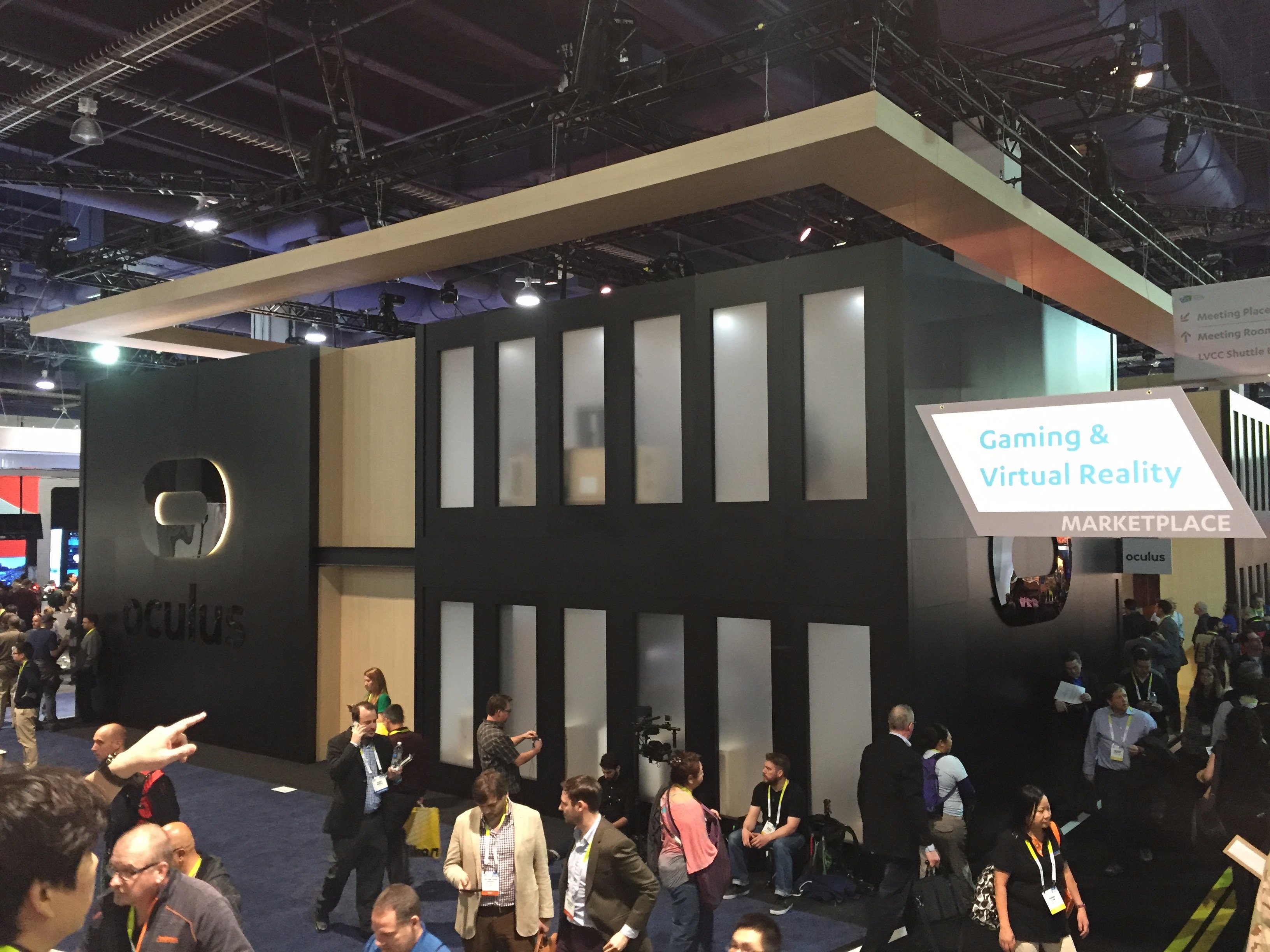 Oculus Rift booth CES 2016