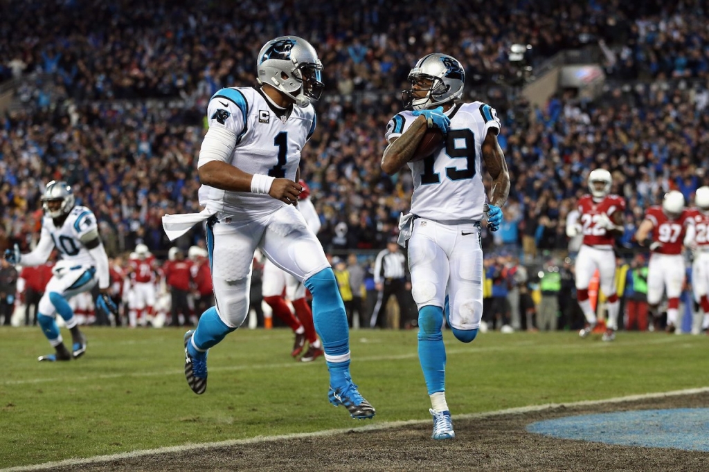 Tedd Ginn Jr. Cam Newton