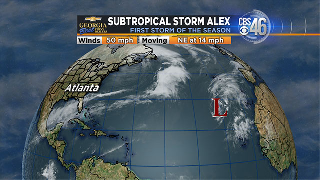 GPM Views Atlantic Low Monitored By The National Hurricane Center