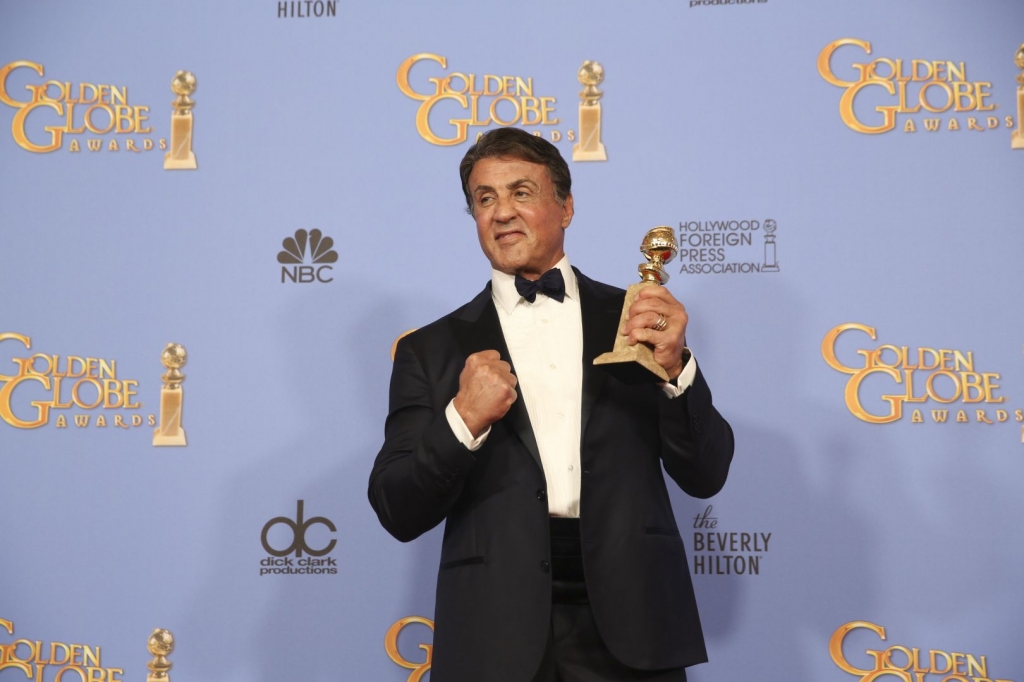 Stallone wins Globe for best supporting actor in Creed