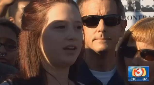 An Arizona high schooler named Rachel who was suspended after posing in