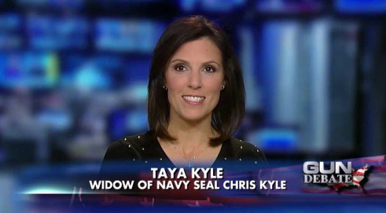 Chris Kyle's Widow Asks Obama Why More Gun Control is Answer When Murder is at