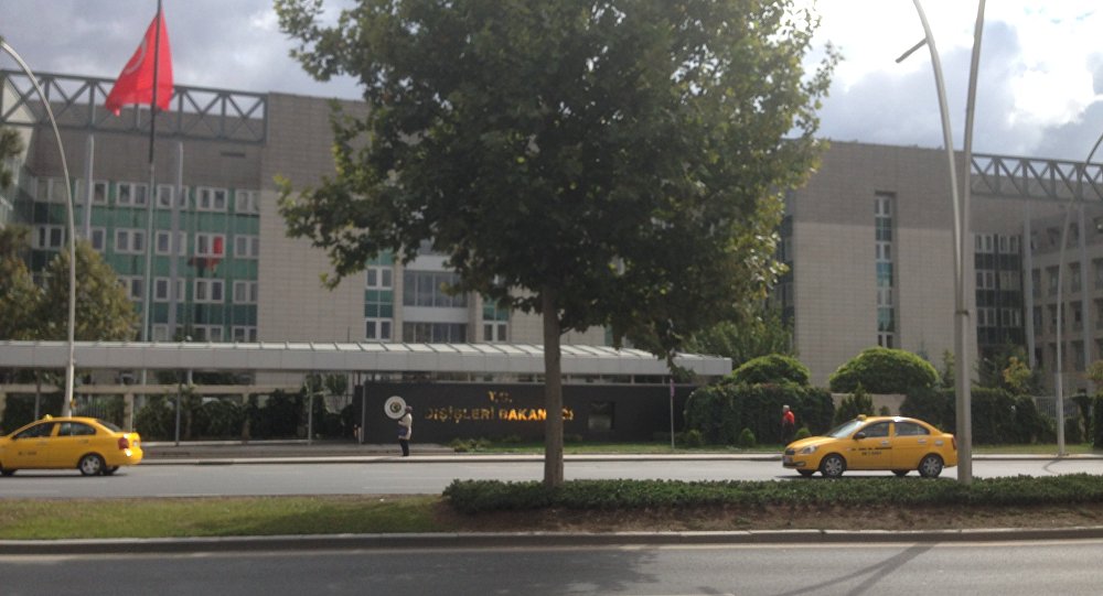 Ministry of Foreign Affairs building in Ankara