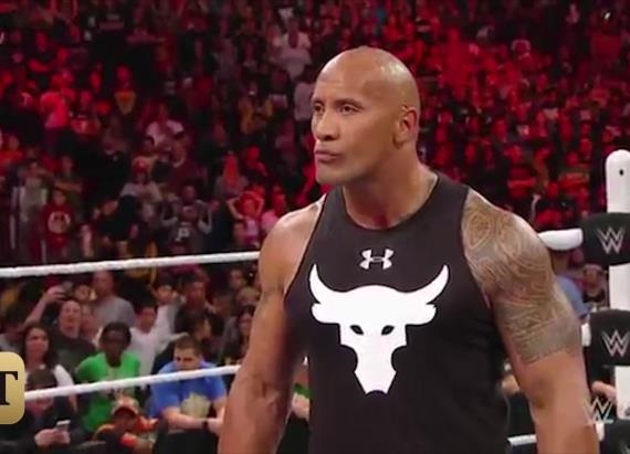 The Rock Made His Triumphant Return to'WWE Monday Night Raw