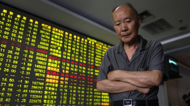 The Shanghai Composite Index slid 0.2 per cent at 9:55 am local time after gaining as much as 2.2 per cent