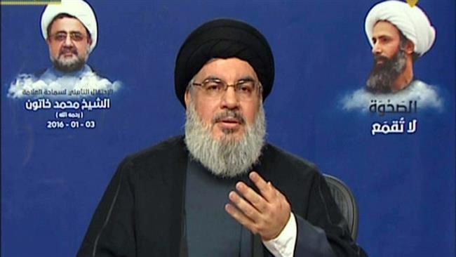 The leader of Lebanon's Hezbollah movement Seyyed Hassan Nasrallah. AFP