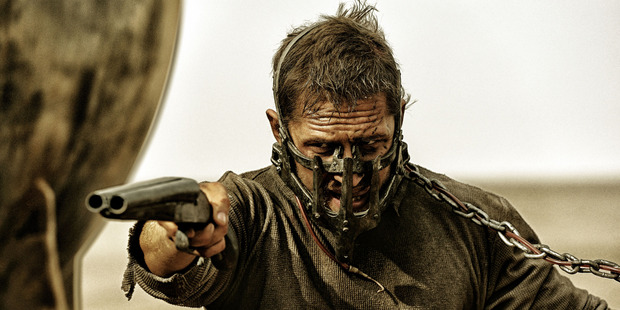 Tom Hardy stars in the film Mad Max Fury Road