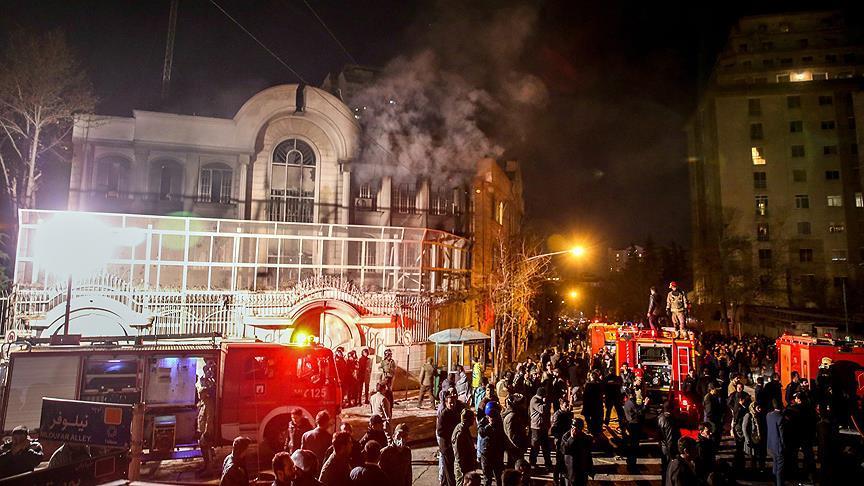 Saudi mission in Tehran attacked after Shia cleric’s death