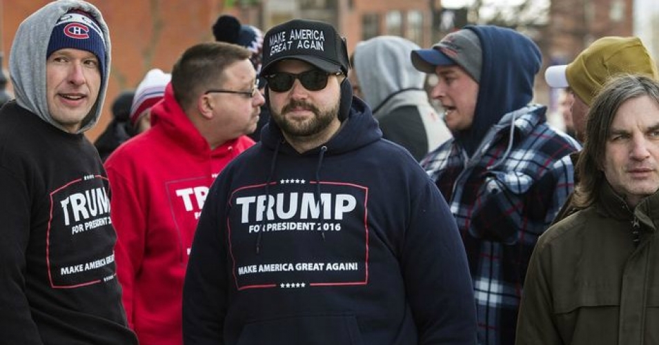 The First Person in Line to Hear Trump in Vermont Is Not a Trump Supporter