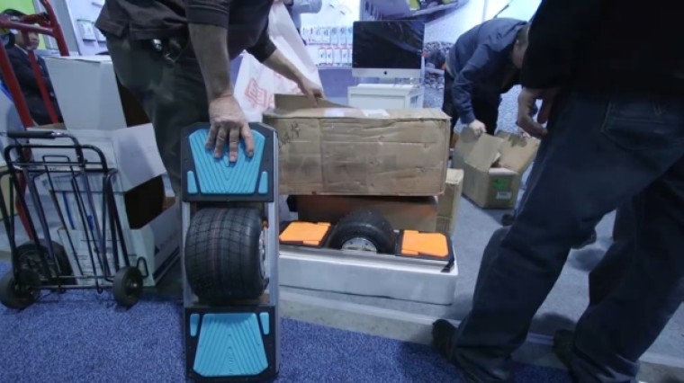 U.S. Marshals packing up the Trotter devices