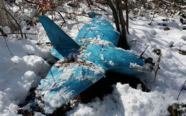 Two unmanned vehicles which had crashed in the South in 2014 were found to have taken hundreds of aeriel