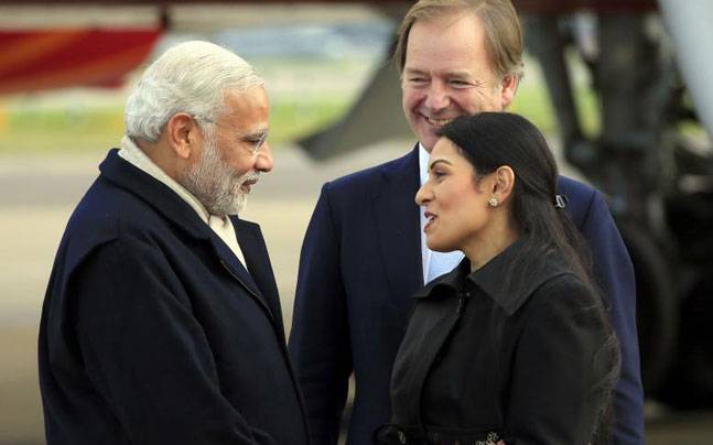 UK Minister of State and Employement Priti Patel