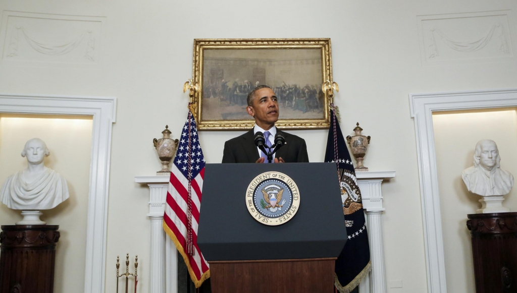 US President Barack Obama praises the move to lift international nuclear sanctions on Iran