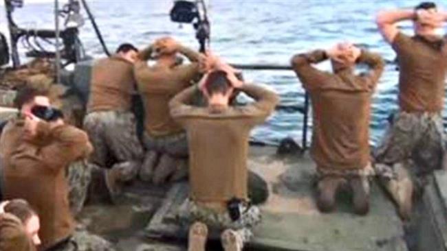 US sailors were apprehended by Iran's Revolutionary Guards after their patrol boats had entered Iranian waters