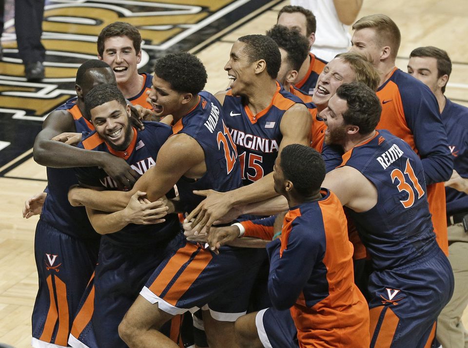 No. 11 Virginia stuns Wake Forest 72-71 on Thompson's late 3