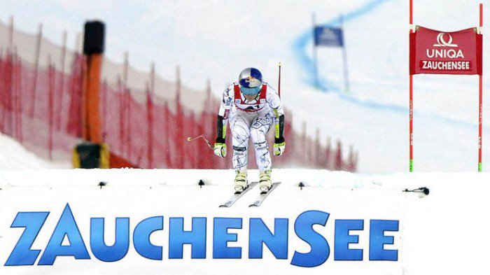 Alpine Skiing Vonn Completes The Sweep Of Zauchensee Races