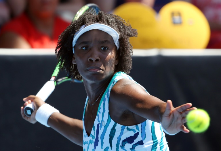 AFP  File  Michael Bradley Venus Williams seen in action during the women's singles final of the ASB Classic in Auckland